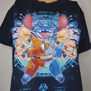Teefury Lilo & Stitch Disney Experiment 626 Alien Suit T Shirt Tee L